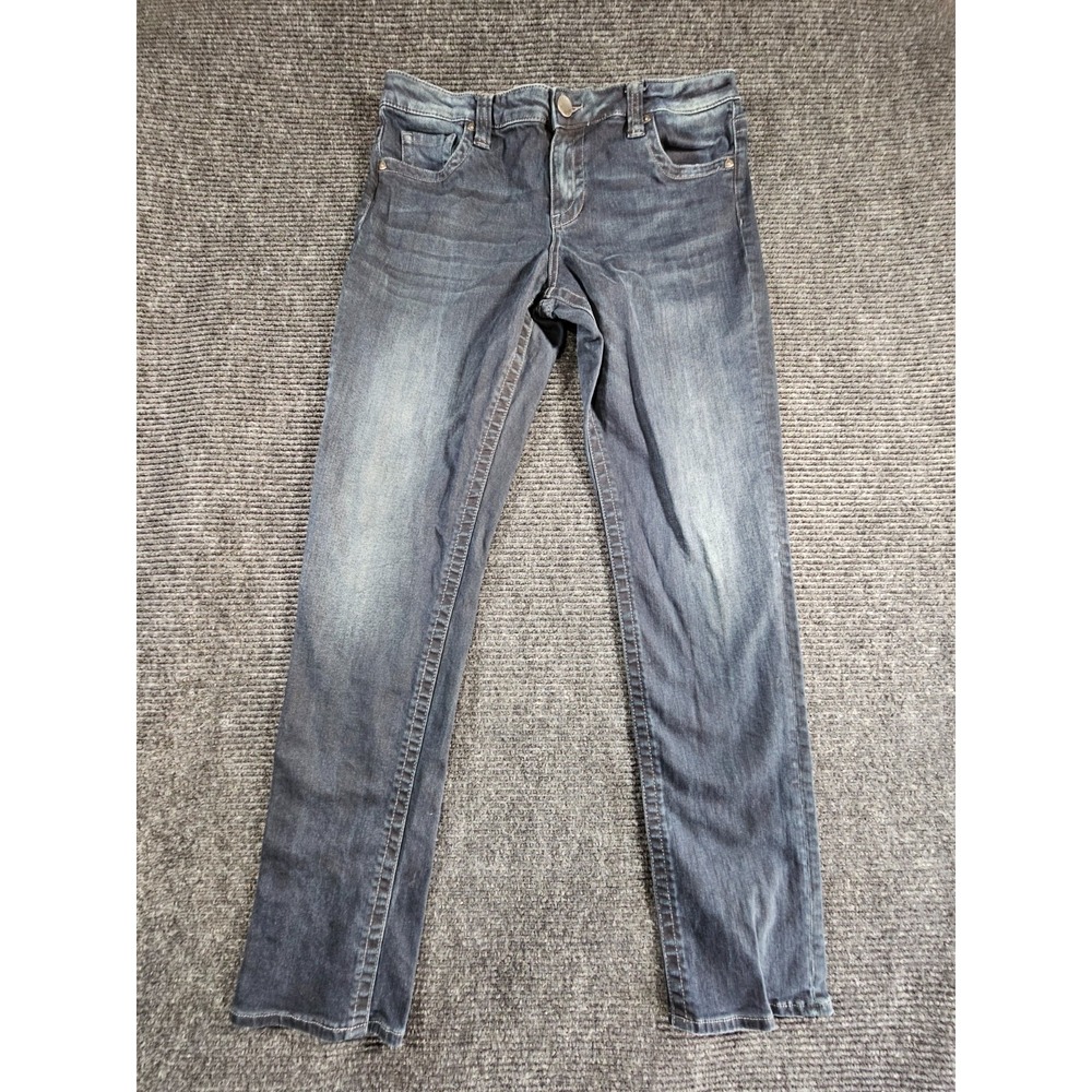 KUT from the Kloth Jeans Womens 14L Gray Denim Stretch Straight Leg SP001MF3L
